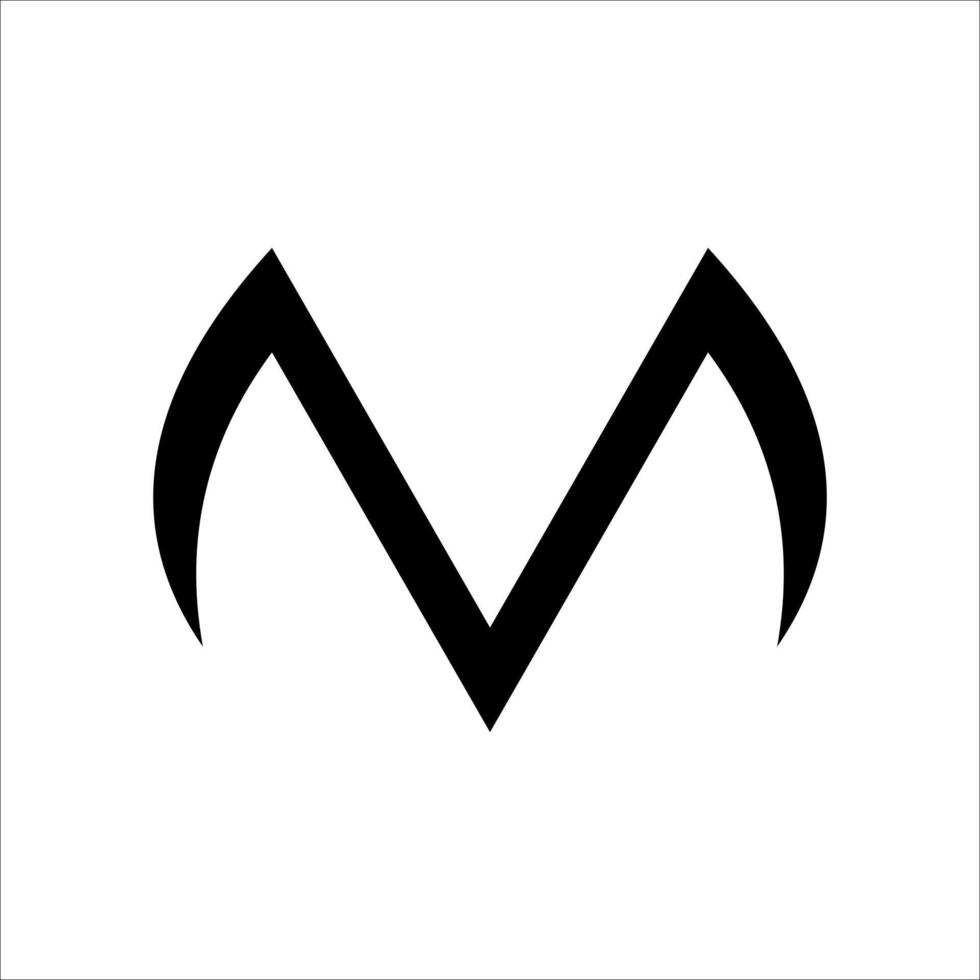 Letter M Logo Icon Design Element vector