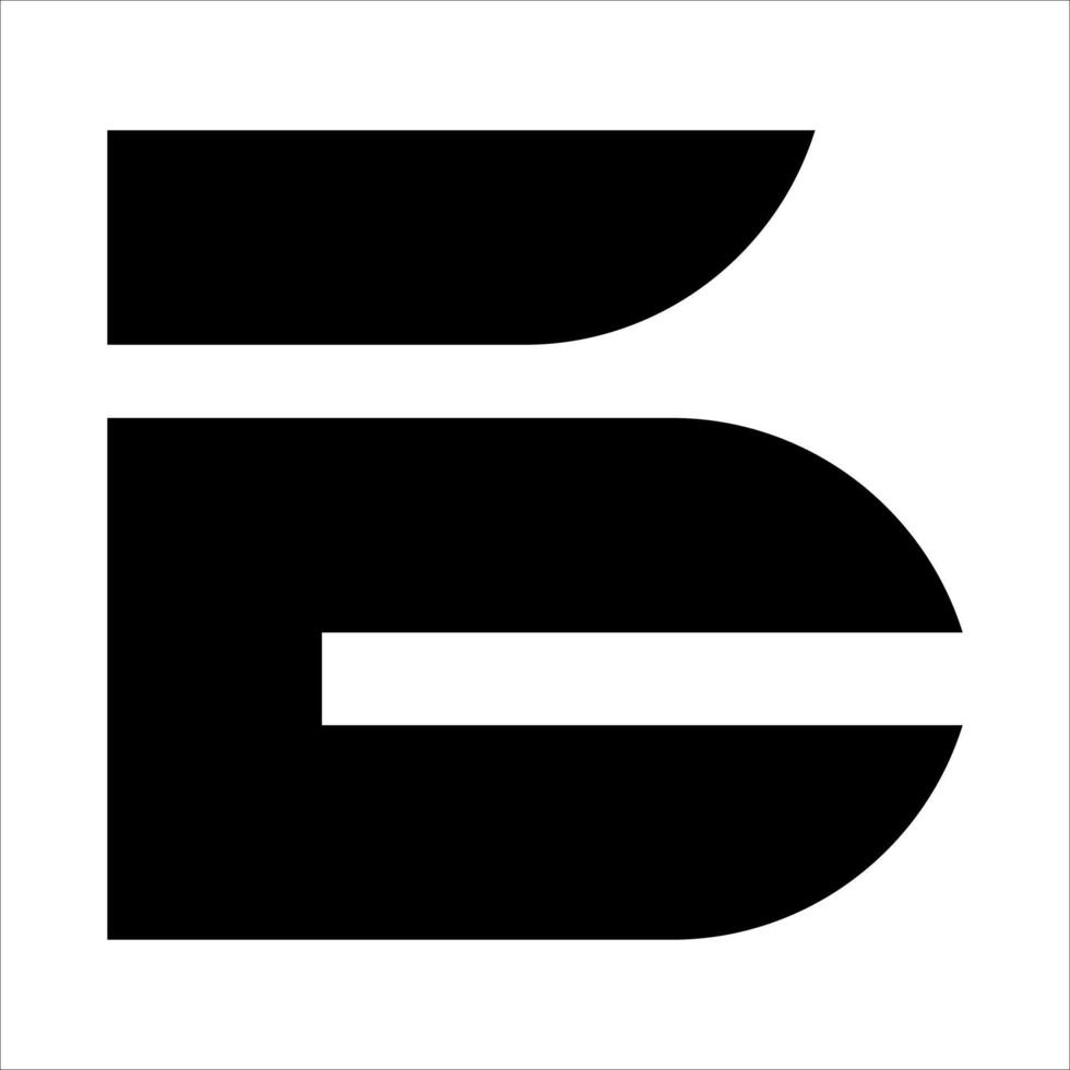 Letter E initial logo illustration vector