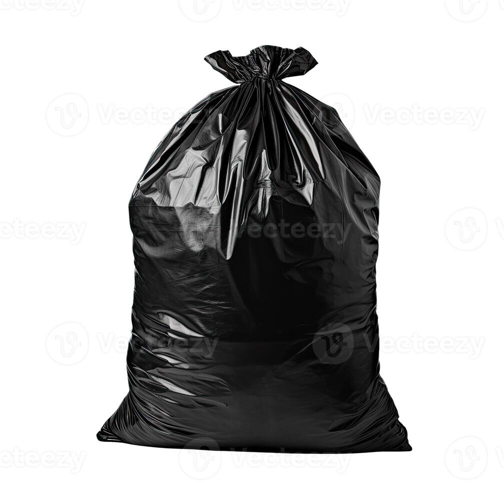 Garbage Bag, Isolated on White photo