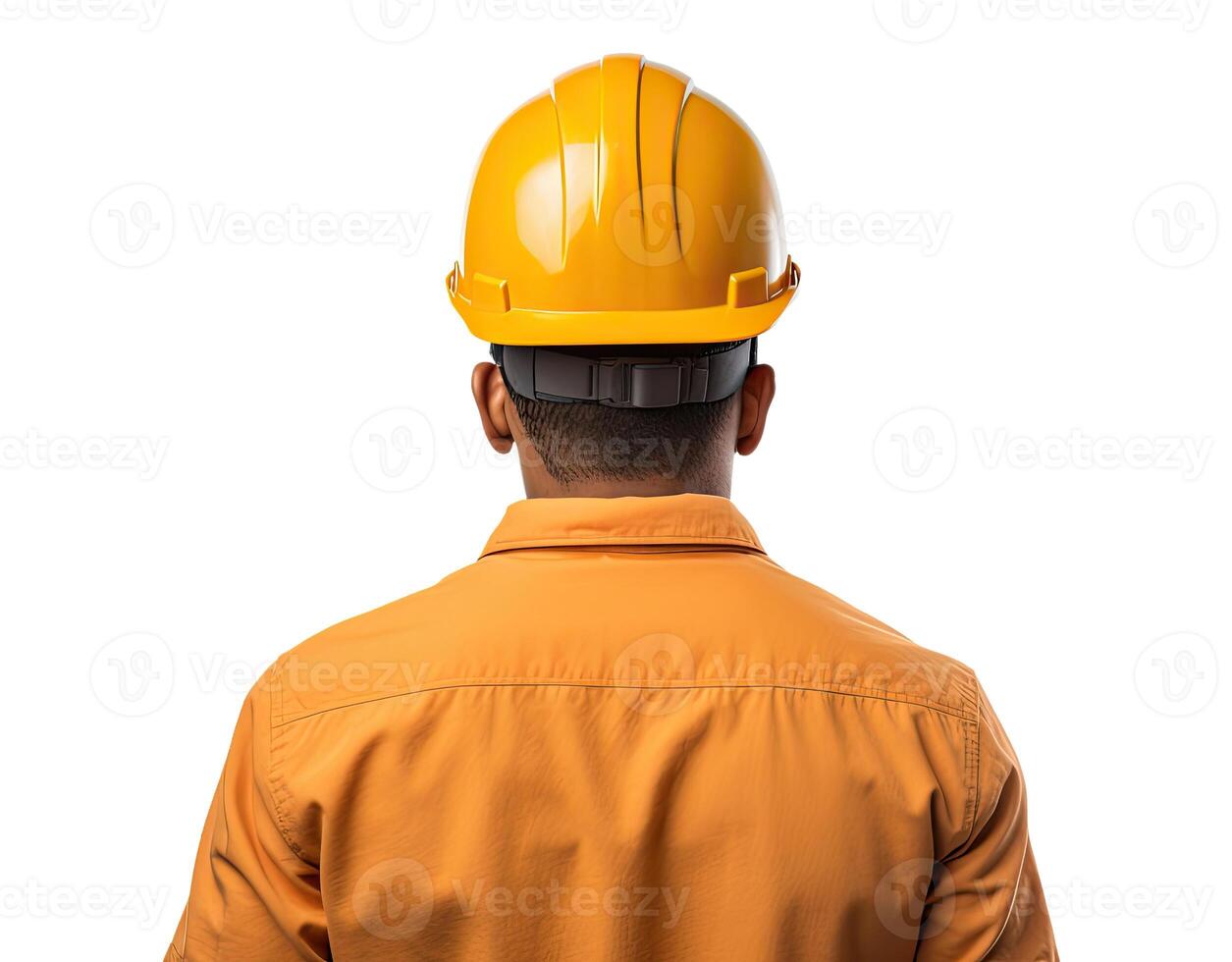 Man Wearing Safety Helmet photo