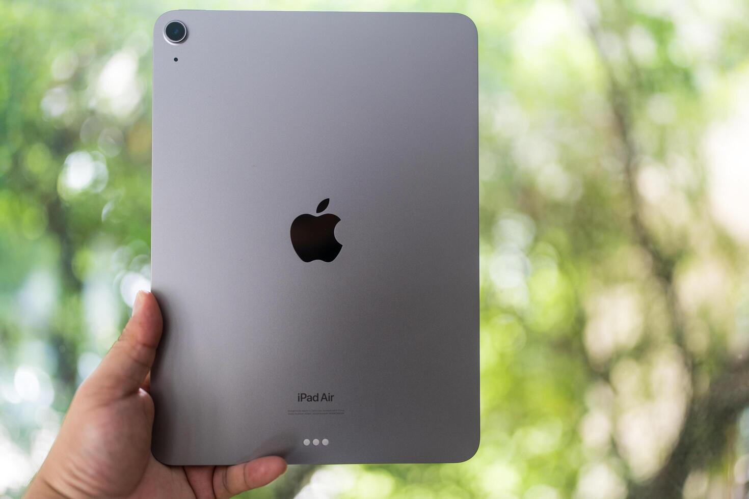 Bangkok, Thailand - July 19, 2024 Apple iPad Air 2024 with