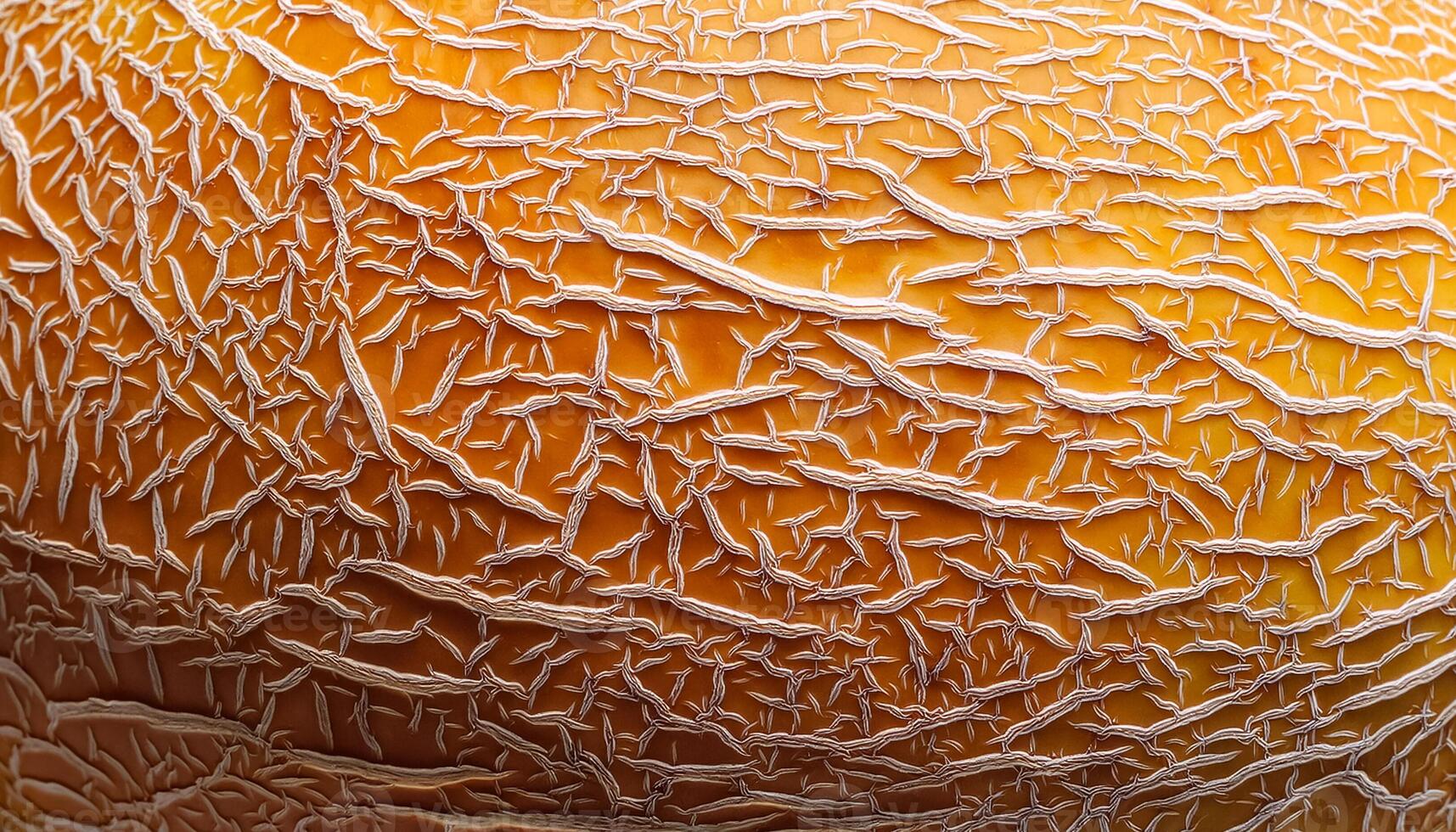 A close-up photo of a ripe melon. Pattern texture background