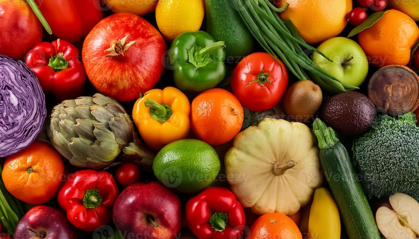 High quality photo fresh fruits and vegetables. Pattern texture background.