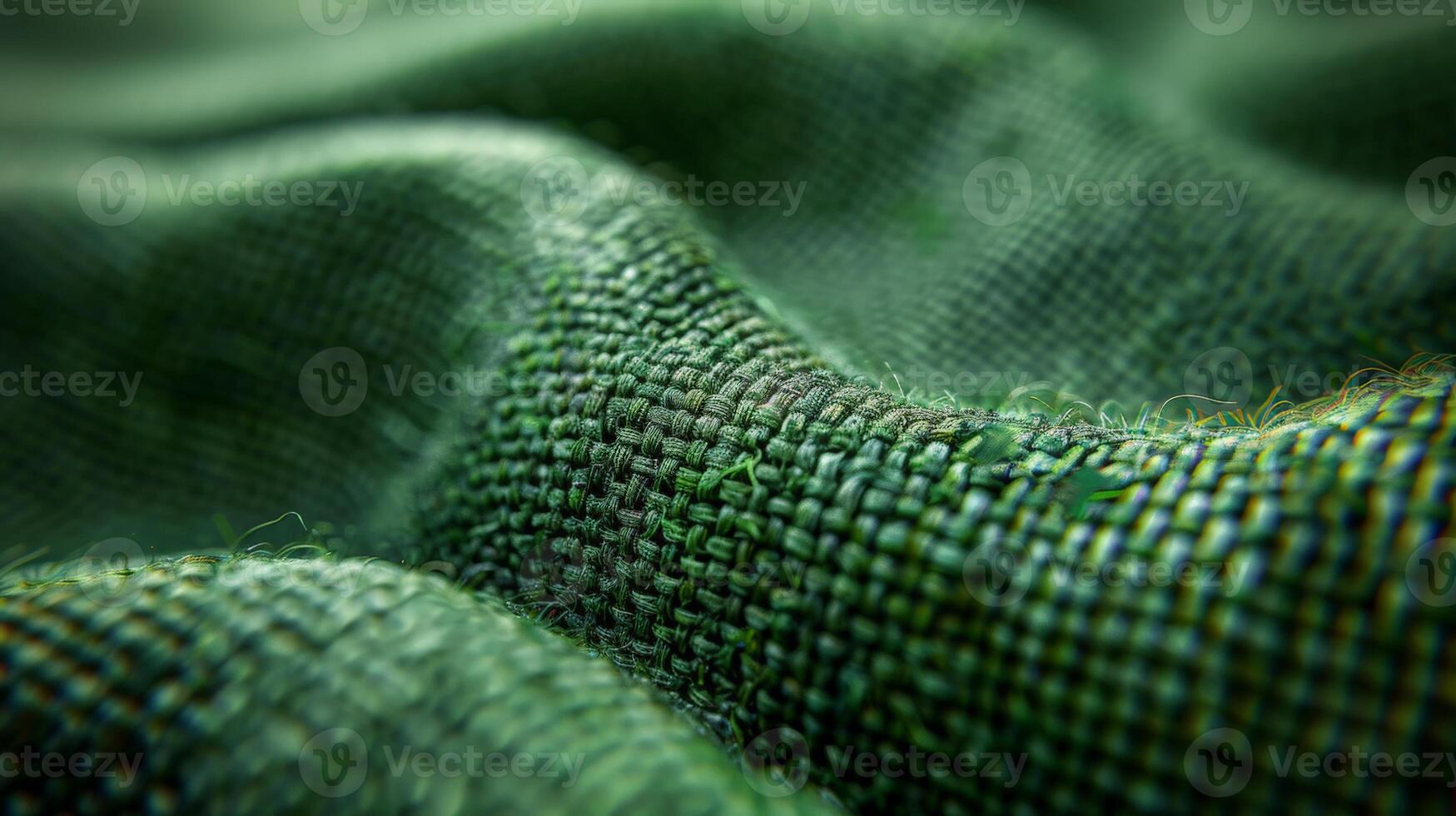 Close up view of green cloth photo