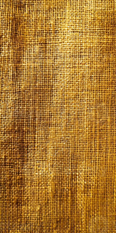 Close up view of yellow cloth photo