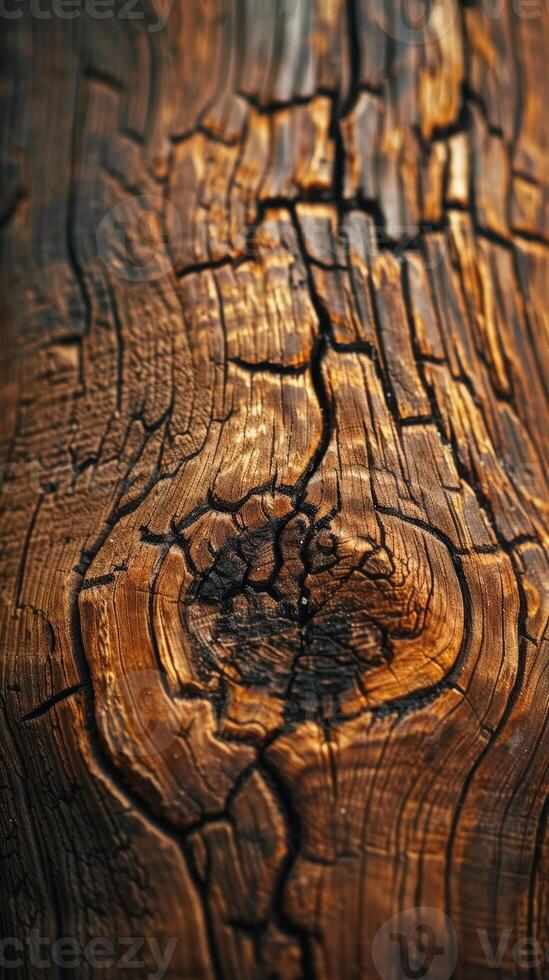 Close up view of wood surface photo