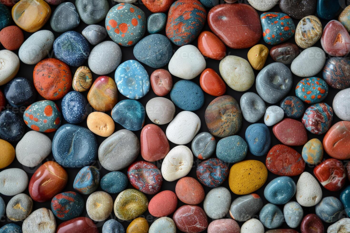 A Close Up of Various Rocks photo
