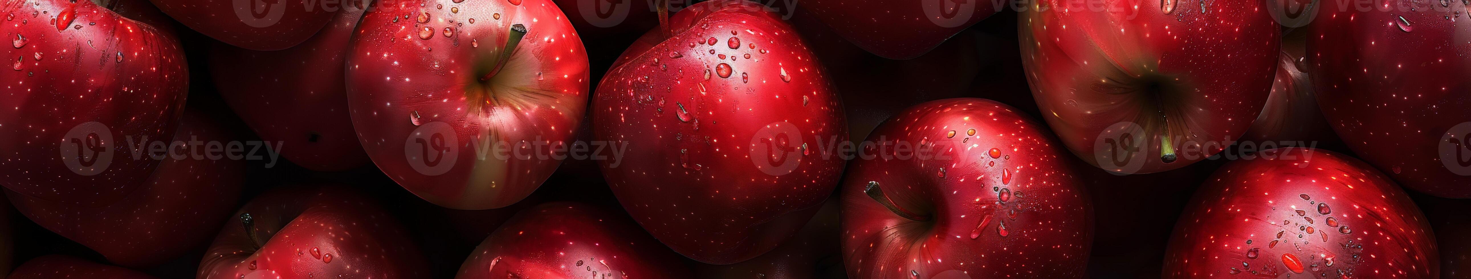 Stack of Red Apples photo
