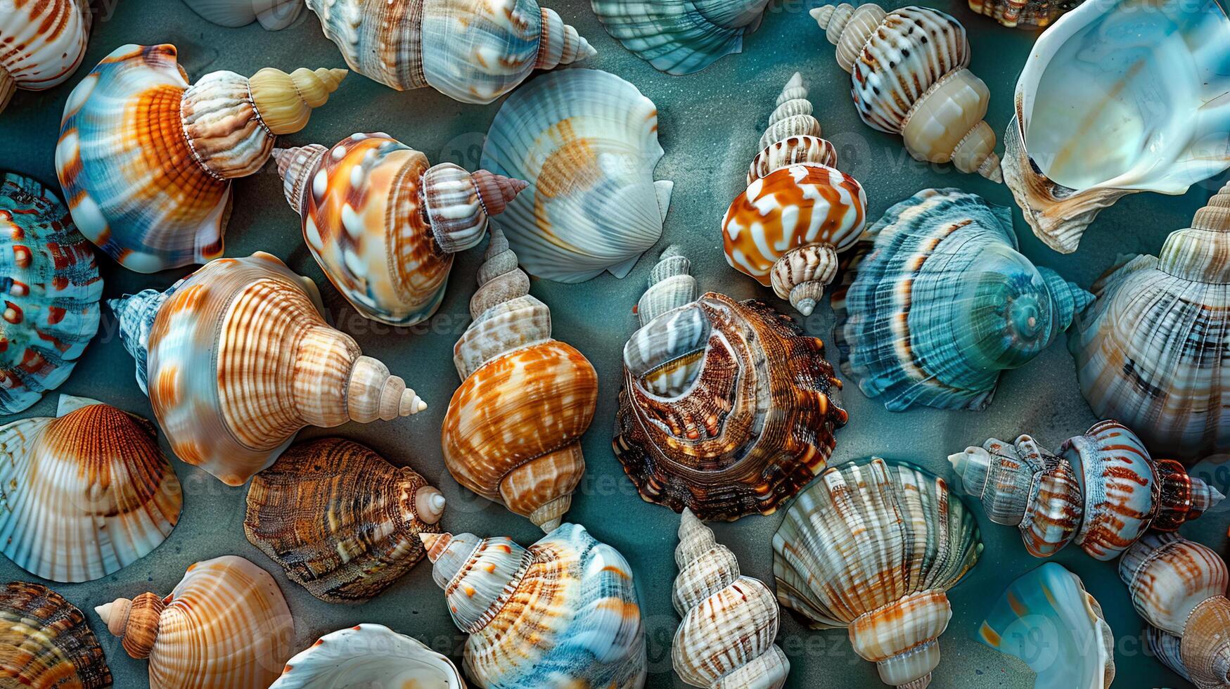 A Multitude of Seashells Scattered on the Ground photo