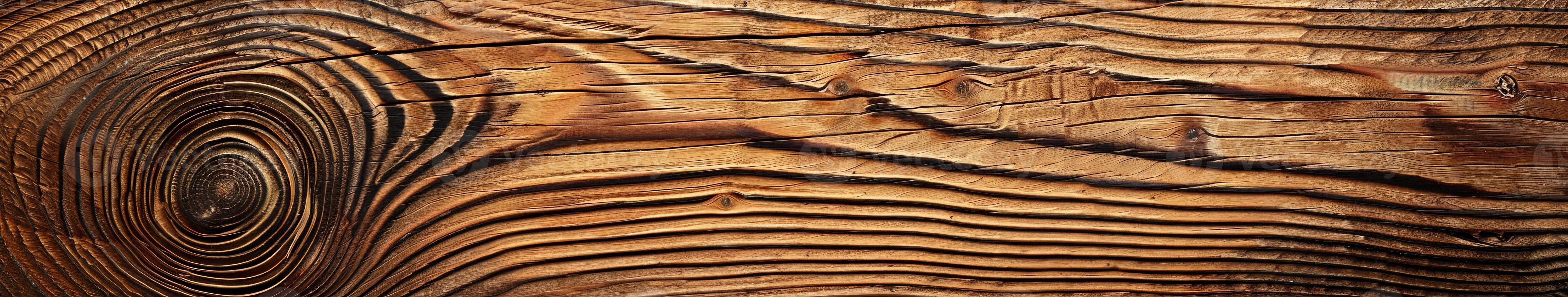 Close-Up View of Wood Texture photo