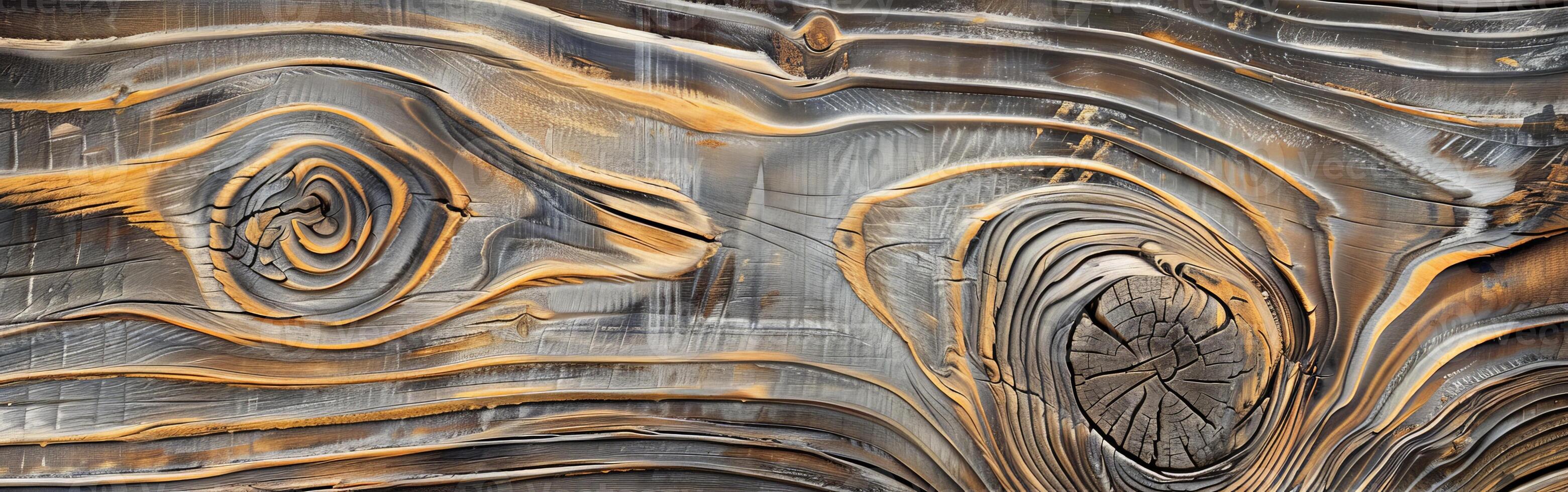 Detailed Wood Texture Close-Up photo