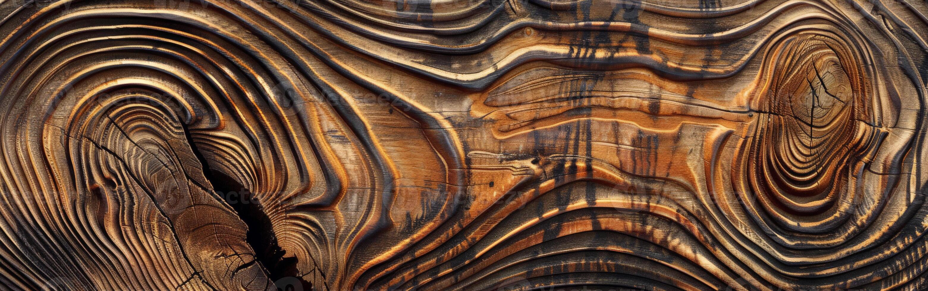 Detailed Close Up of Wood Texture photo