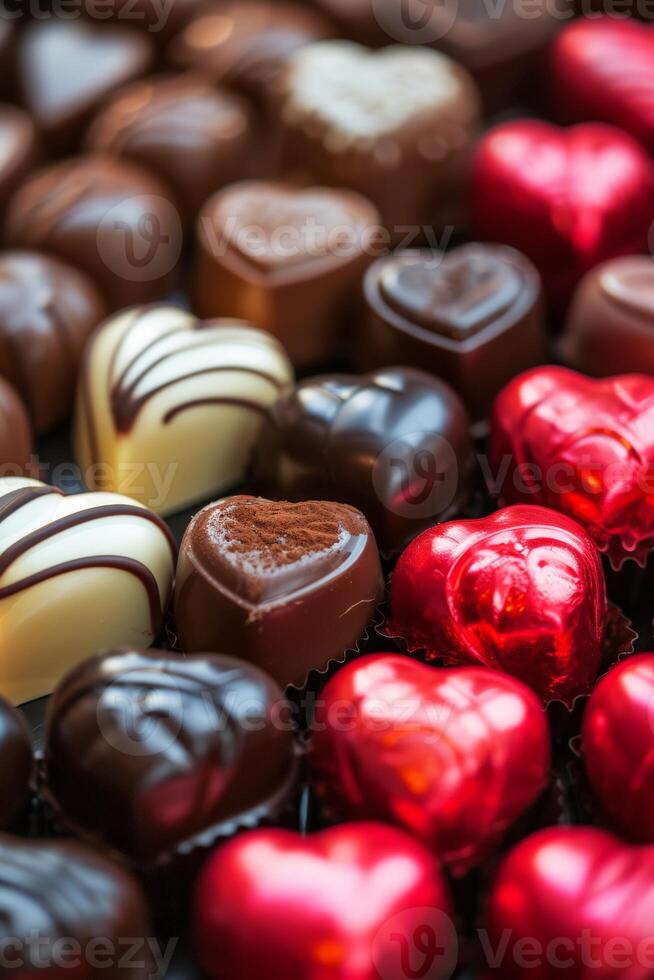 Assorted Chocolate Close Up photo
