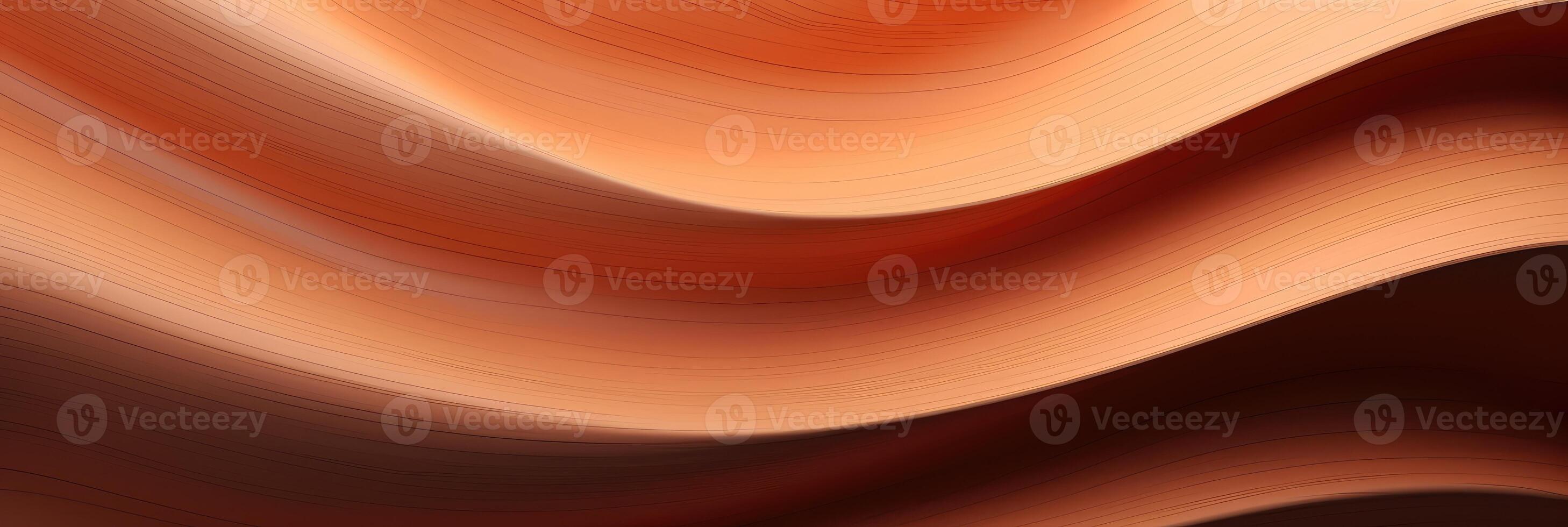 Blurry Image of Brown and White Wave photo