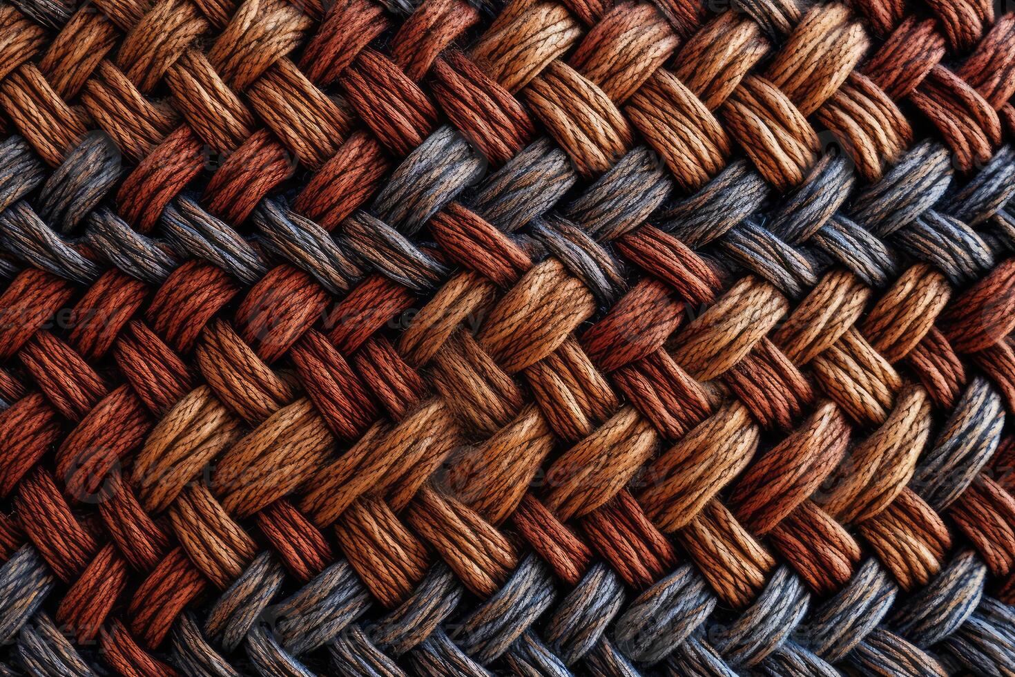 Close-Up View of Woven Material photo