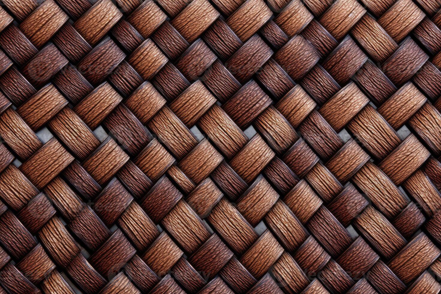 Close-Up of Woven Material photo