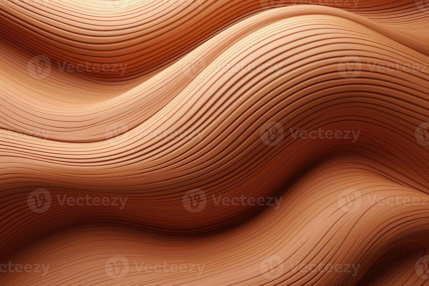 Close Up View of Wavy Lines on Wooden Surface photo