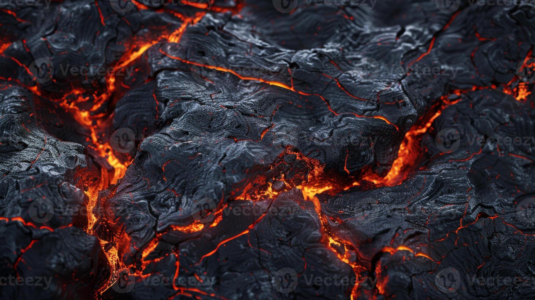 HighResolution Detailed Lava Surface Texture for Creative Projects and Nature Themes photo