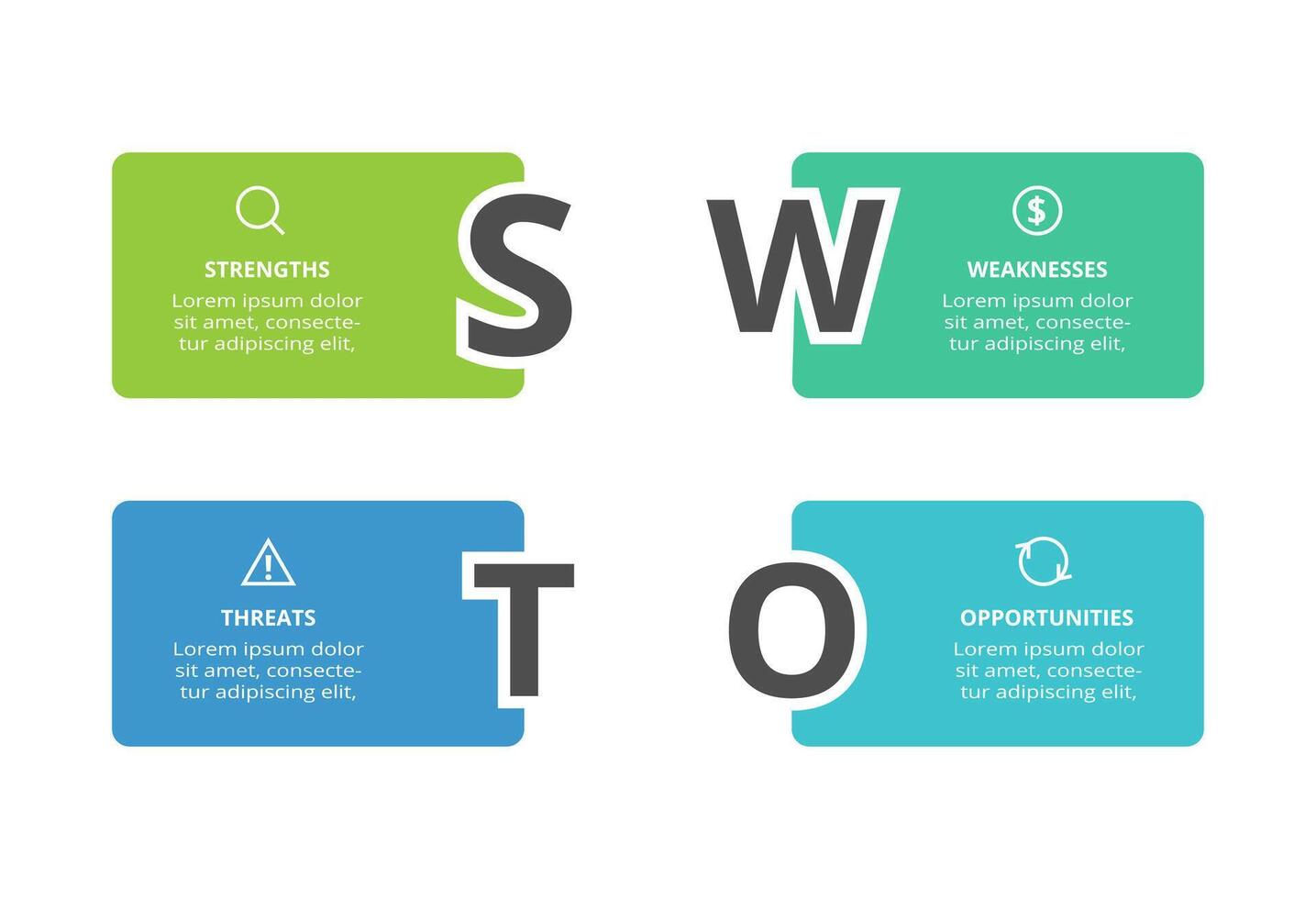 Creative concept for infographic with 4 steps, options, parts or processes. Business data visualization. vector