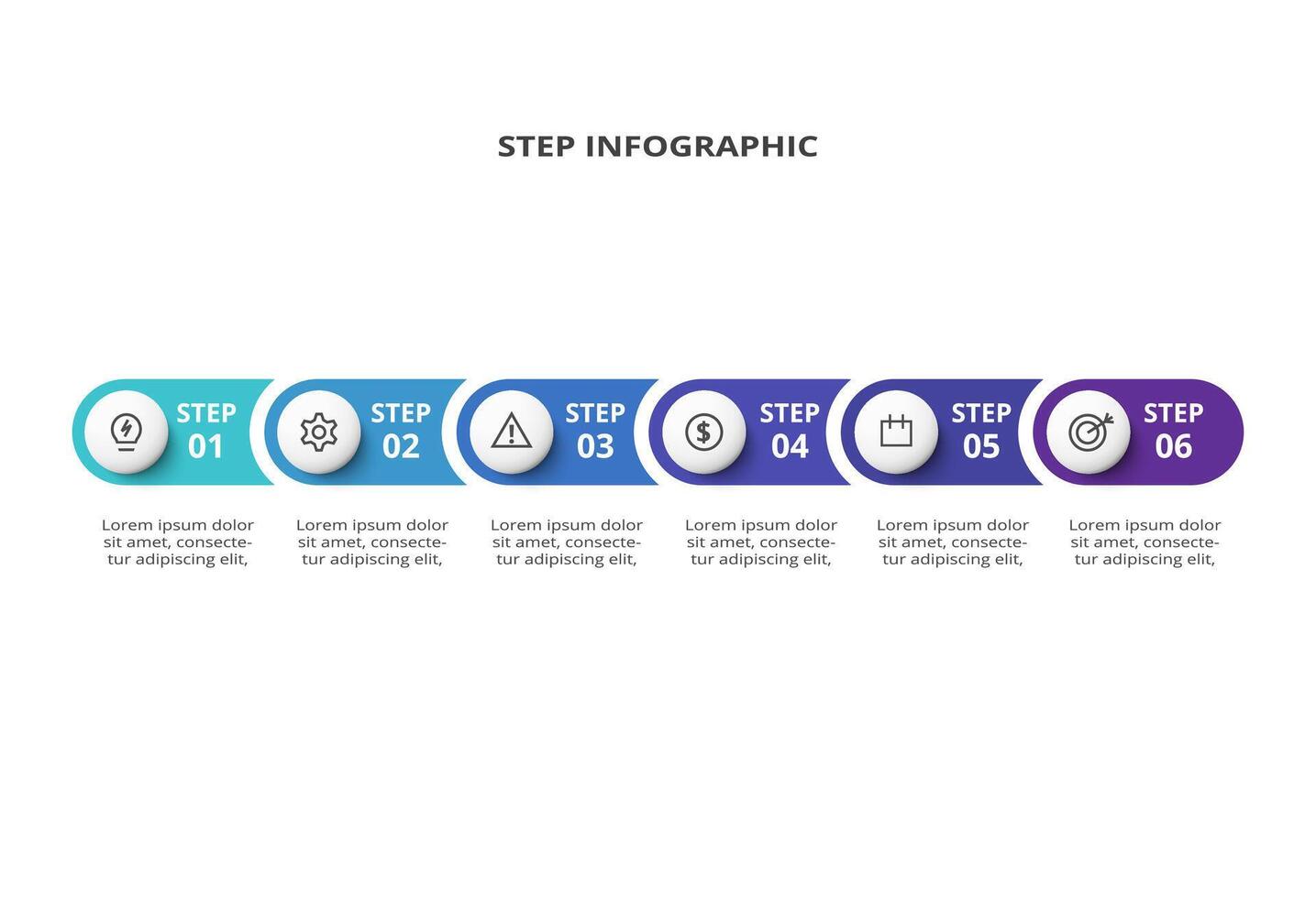 Creative concept for infographic with 56 steps, options, parts or processes. Business data visualization. vector