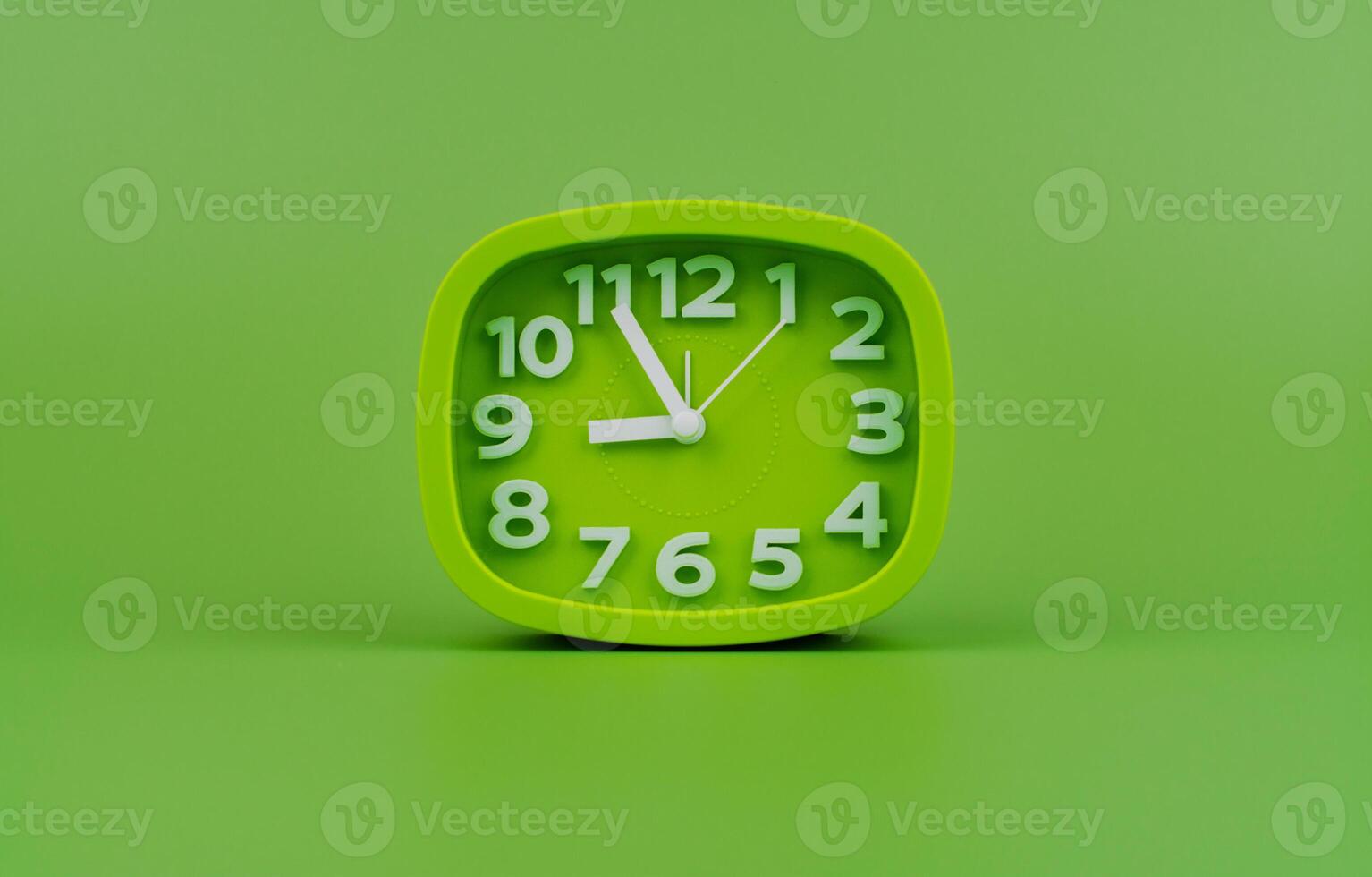 Photo alarm clock in studio Time and working with time are limited by time and lifestyle.