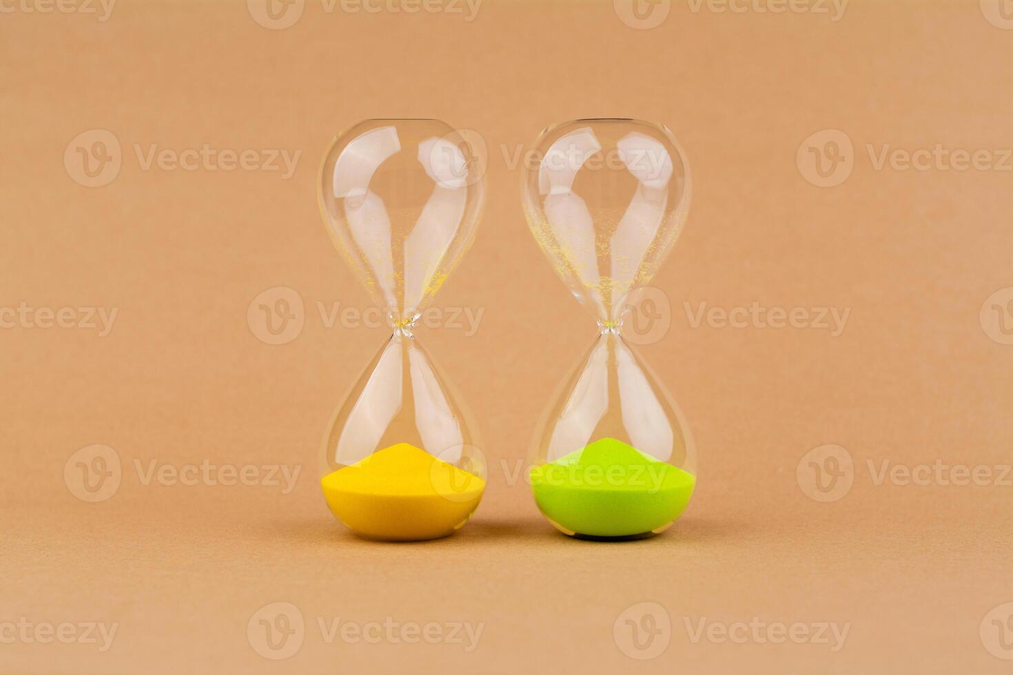Hourglass, photo in studio Time and working with time are limited by time and lifestyle.
