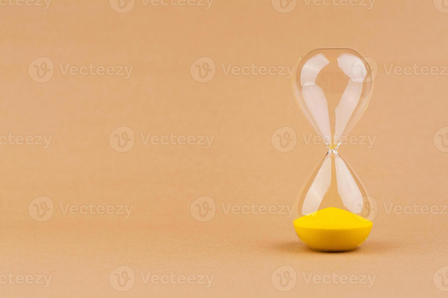 Hourglass, photo in studio Time and working with time are limited by time and lifestyle.