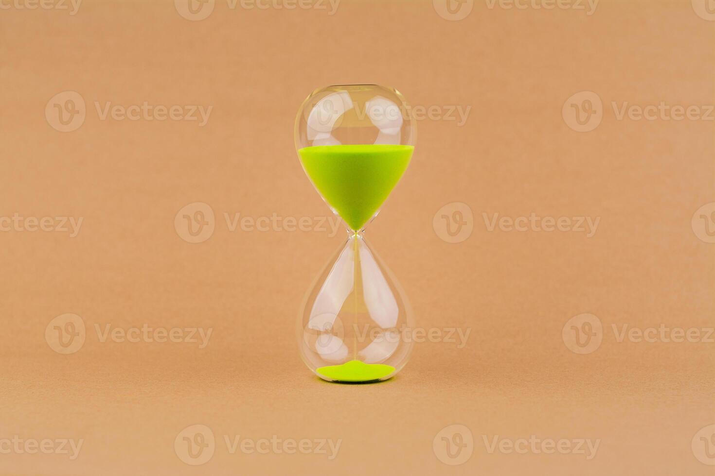 Hourglass, photo in studio Time and working with time are limited by time and lifestyle.