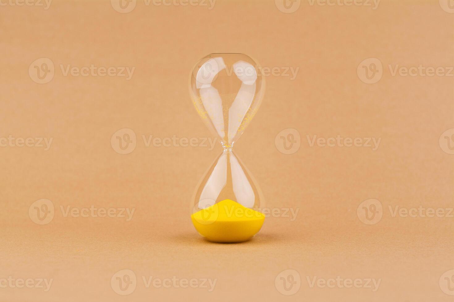 Hourglass, photo in studio Time and working with time are limited by time and lifestyle.