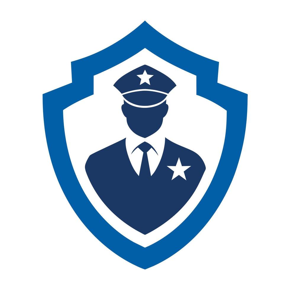 Security shield logo art illustration vector