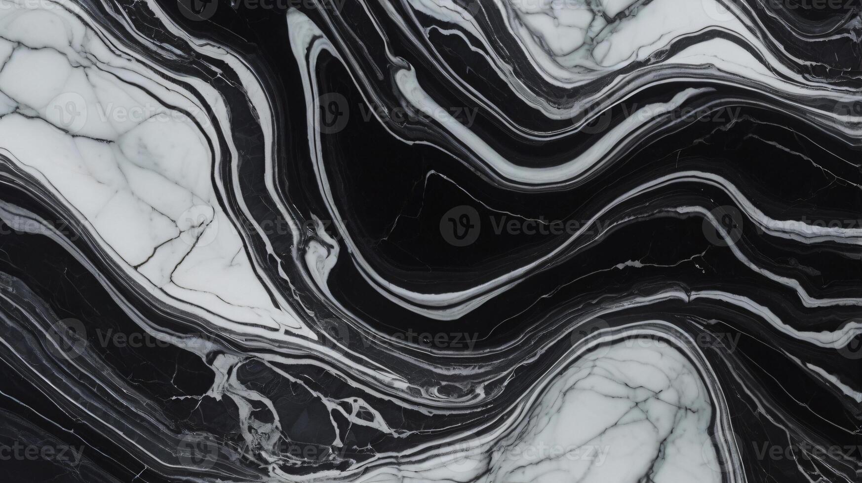 Black and marble pattern ink acrylic painted waves texture background for skin wallpaper luxurious. photo