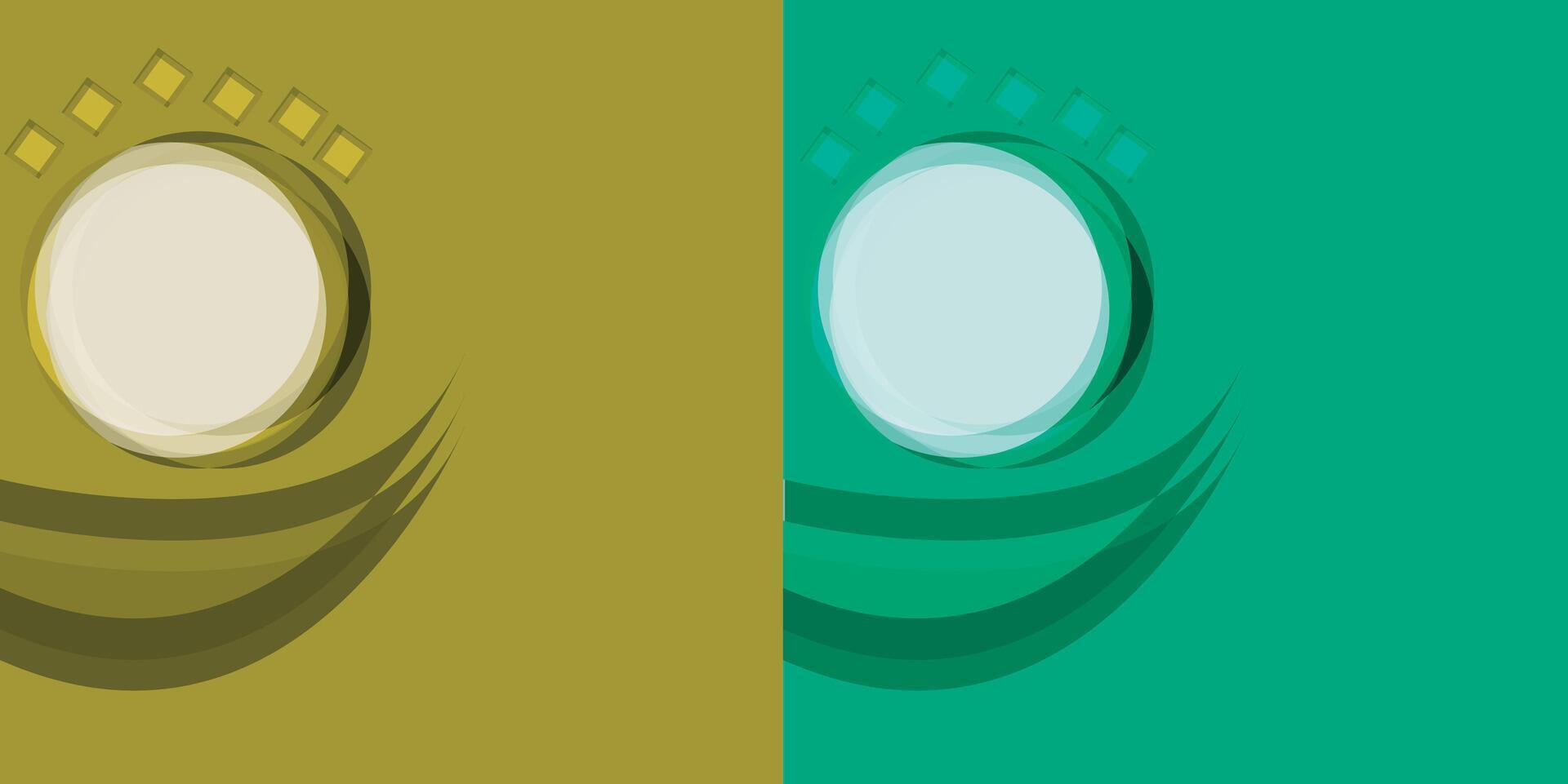 This is circle graphics. vector