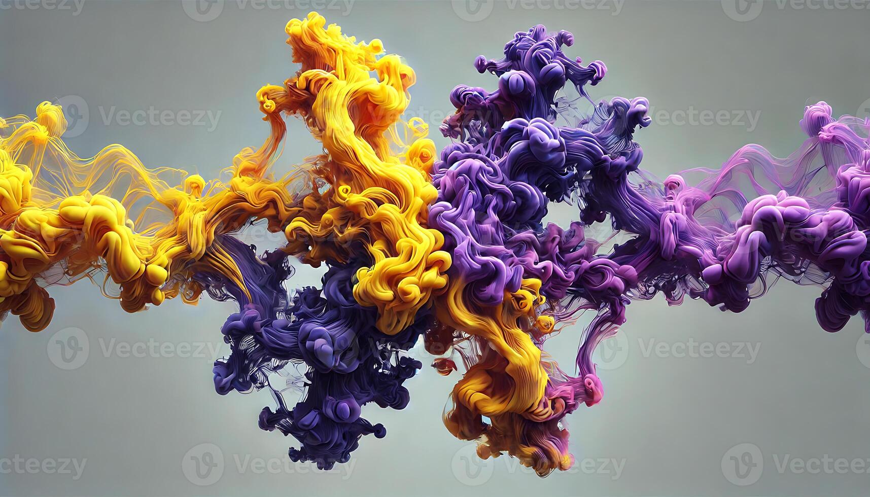 Colourful Abstract luxury liquid ink fluid splash background. Abstract fluid background photo