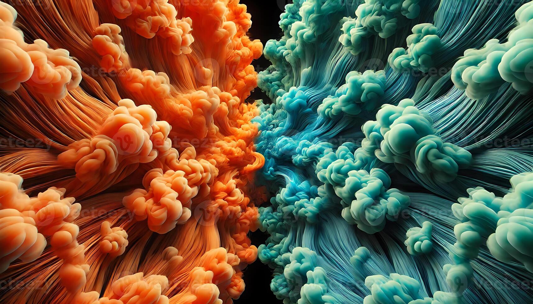 Colourful Abstract luxury liquid ink fluid splash background. Abstract fluid background photo