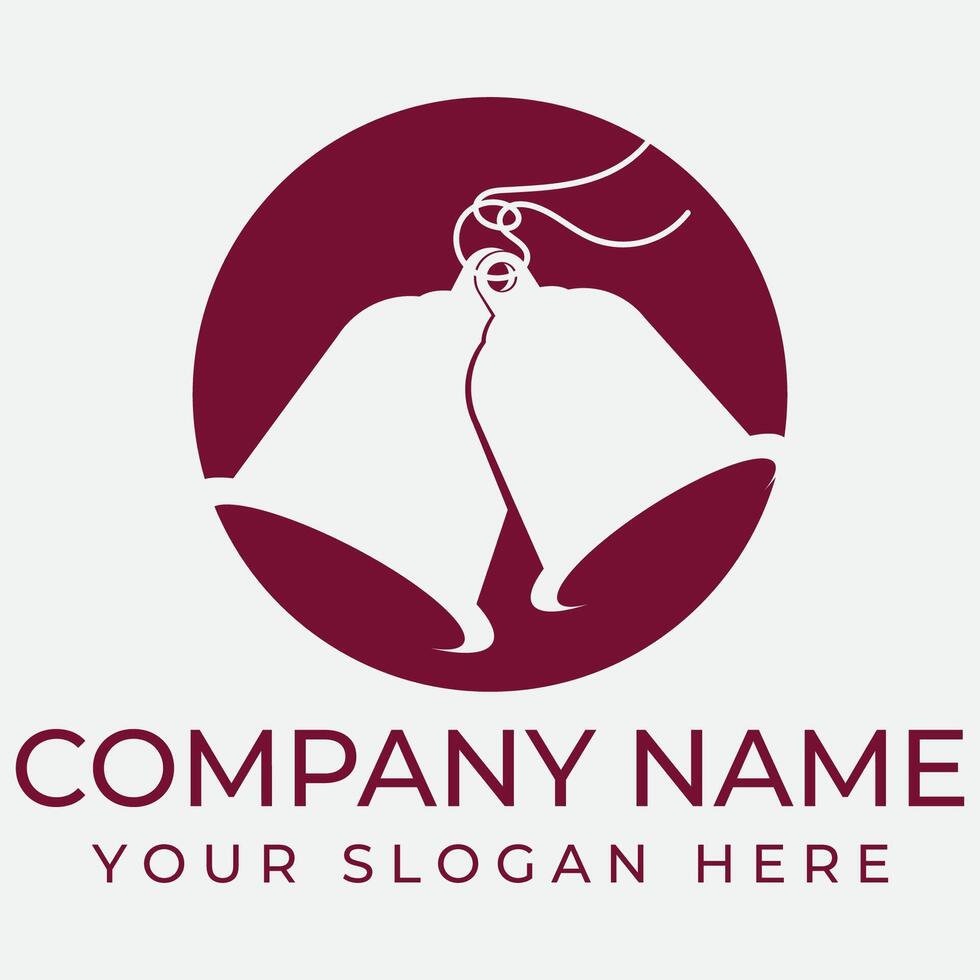 logo design bell vector