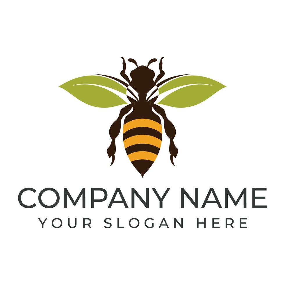 bee icon on the white background vector