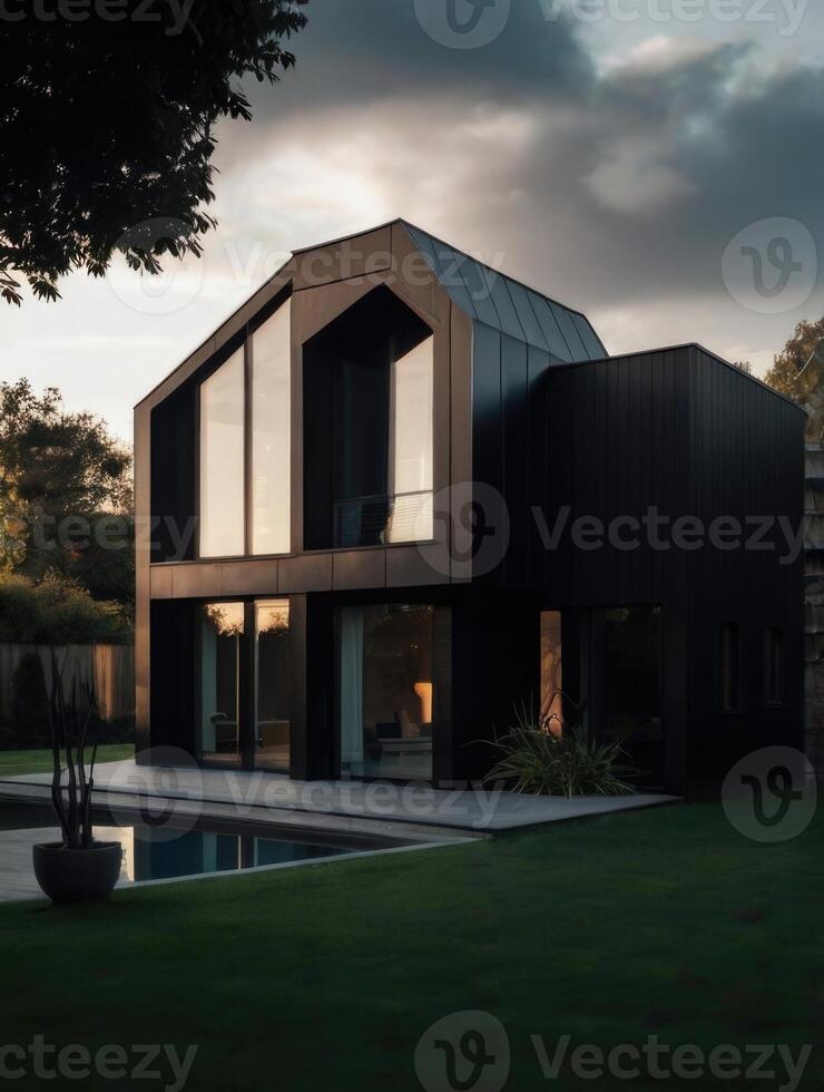 modern house exterior design photo