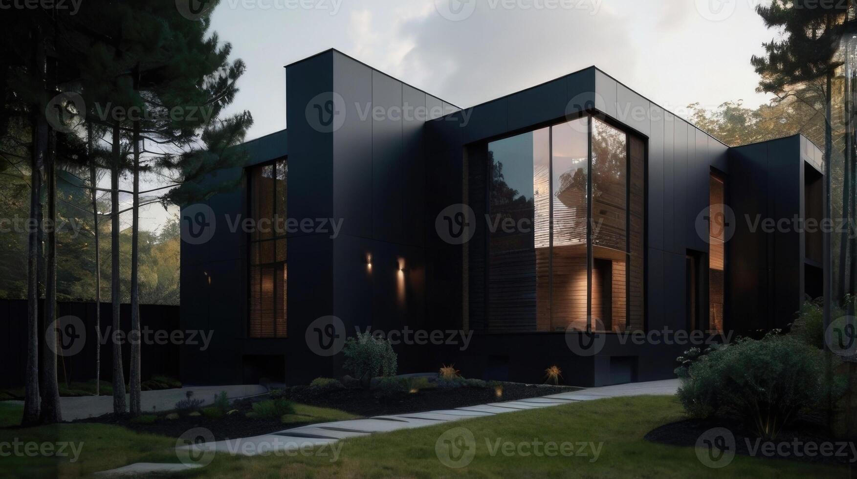 modern house exterior design photo