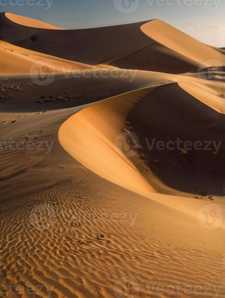 the sahara desert in oman photo