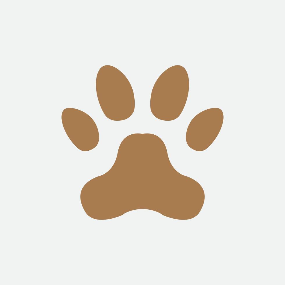 illustration Paw. design Paw. Paw pet cat and dog Cartoon design illustration and icon for website, digital and print vector