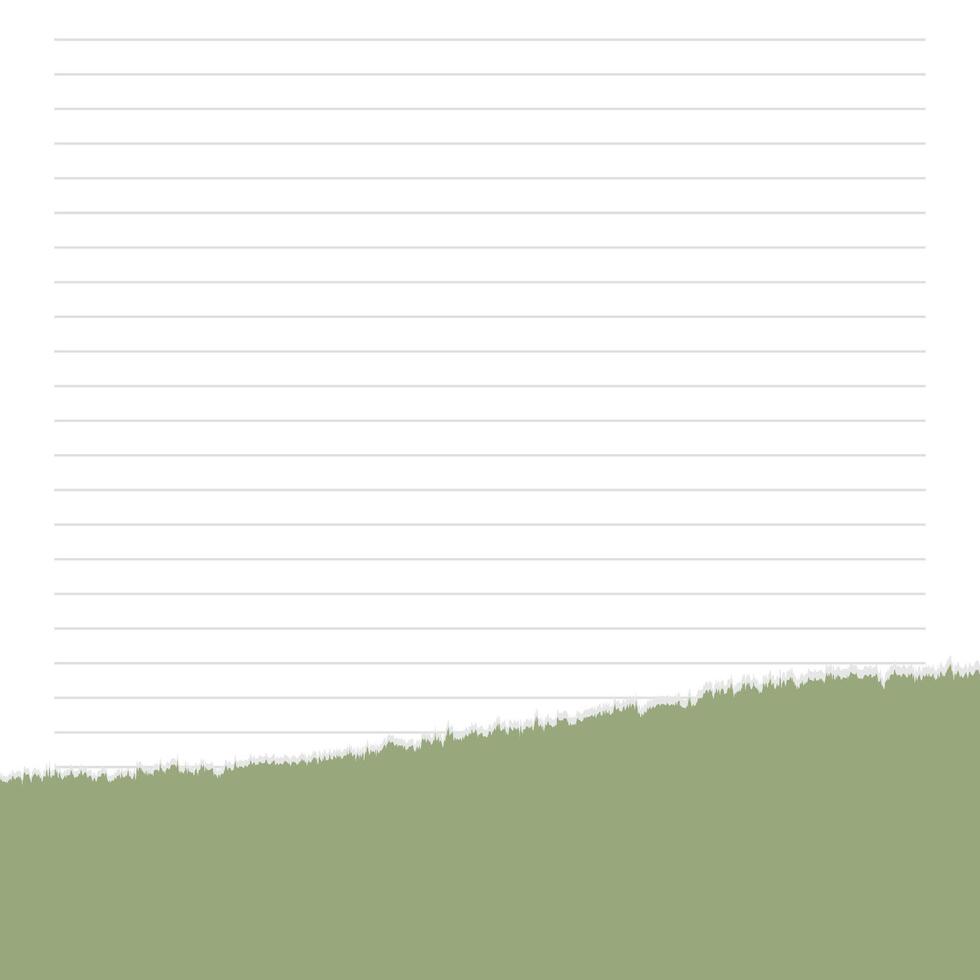 Torn paper with space for your own text vector