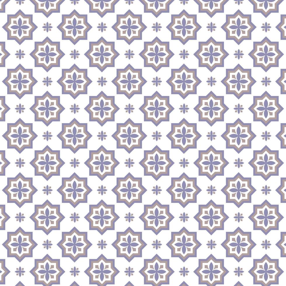 Seamless pattern design for fabric vector