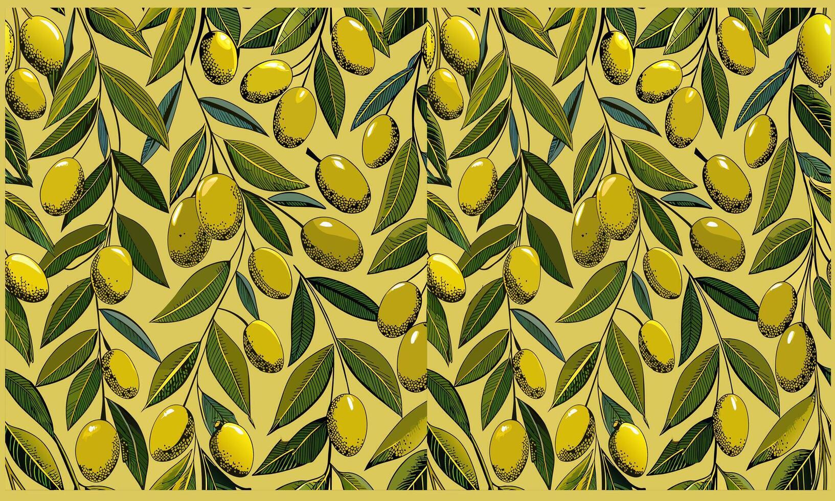 pattern lemon and juicy ornament flowers illustration for background vector