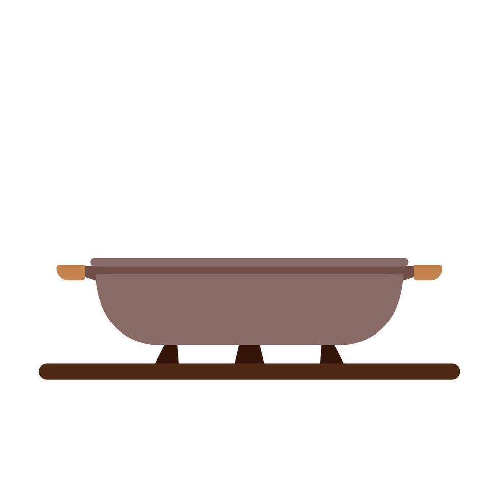 hot pan . wallpaper. free space for text. copy space. Boil water. vector