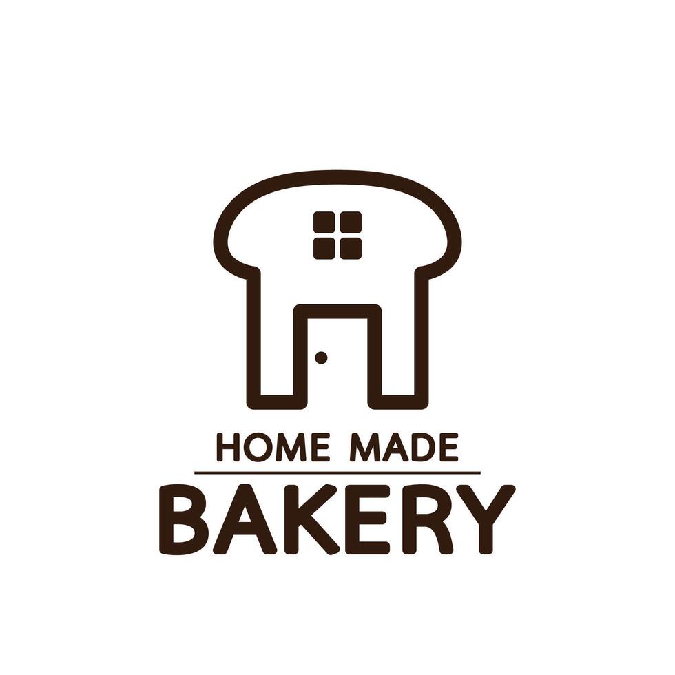 Bakery logo design. bread symbol. Bakery homemade logo. vector