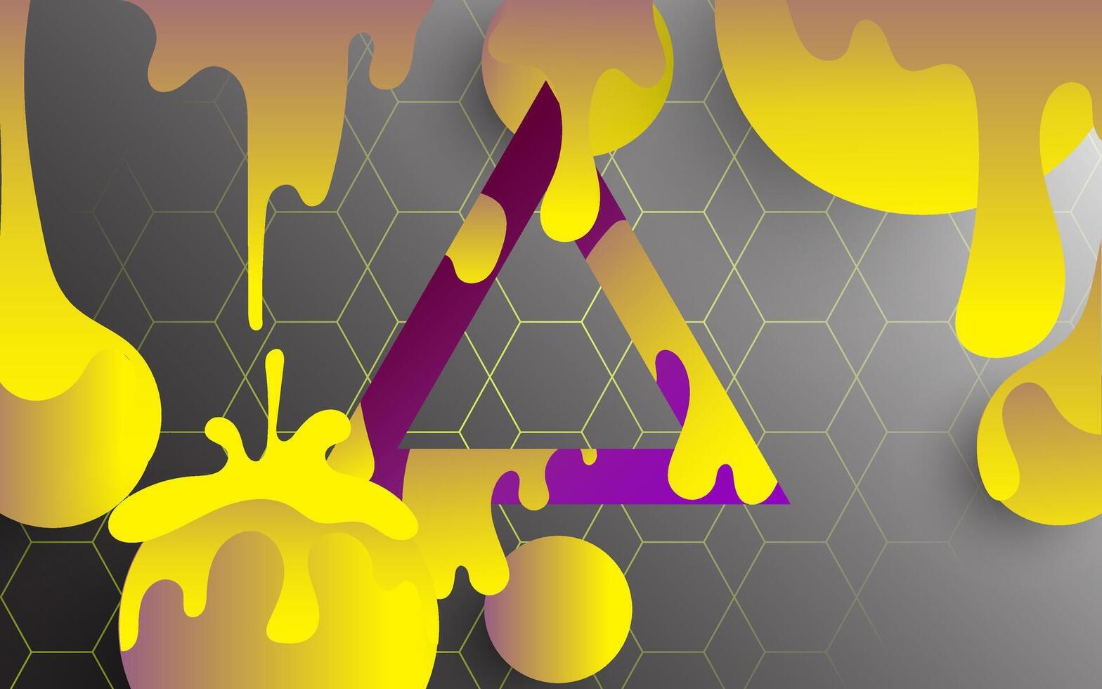 Triangular abstract background vector