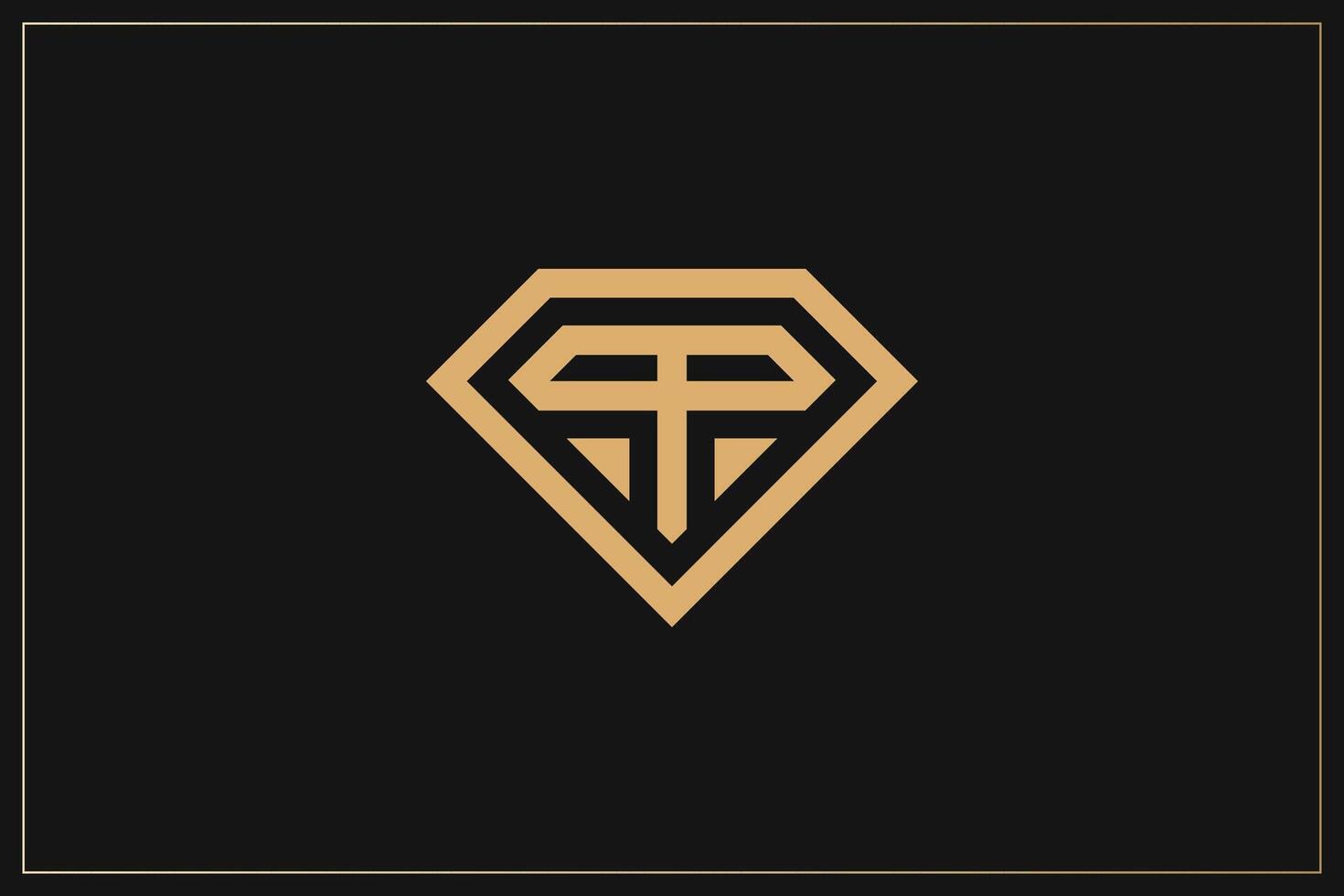 T Letter Trademark Brand Logo vector