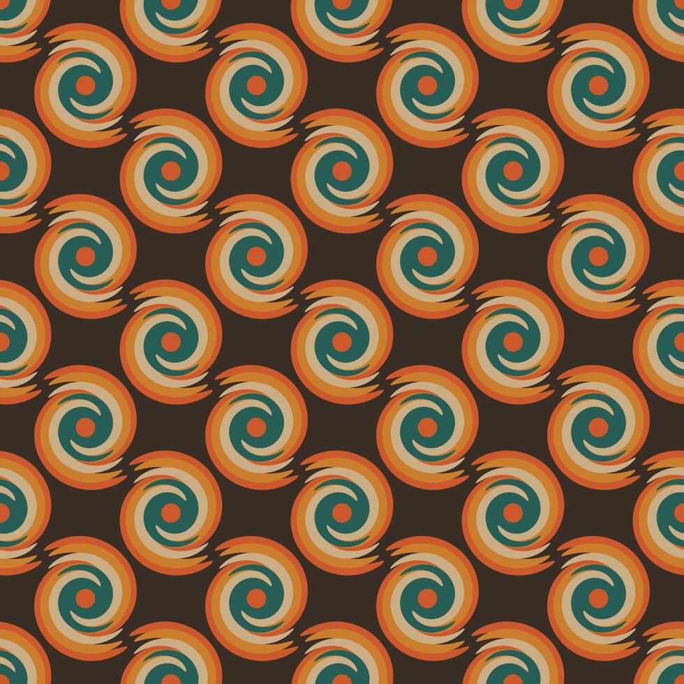 A pattern of circles in various colors and sizes vector