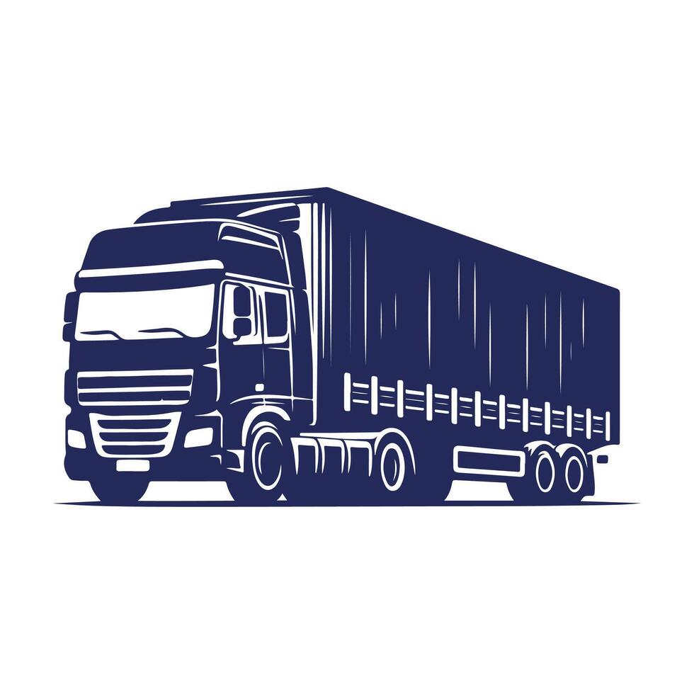 Truck Clip art isolated design illustration vector