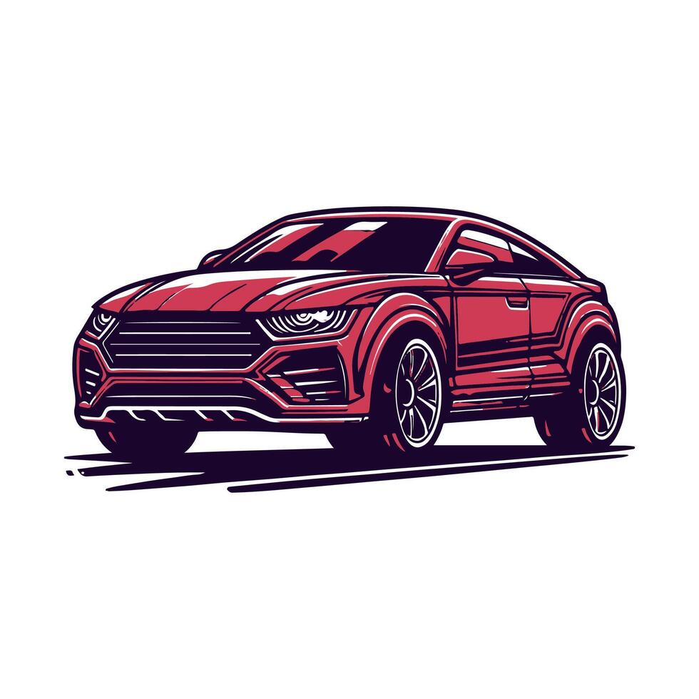Car Clip art isolated design illustration vector